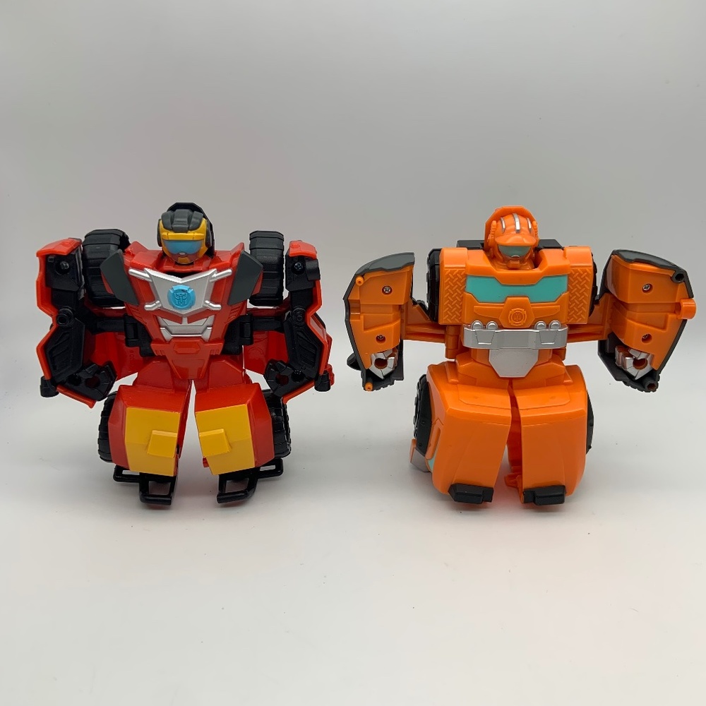 Playskool Heroes Transformers Rescue Bots Figurine Toys Set of 2